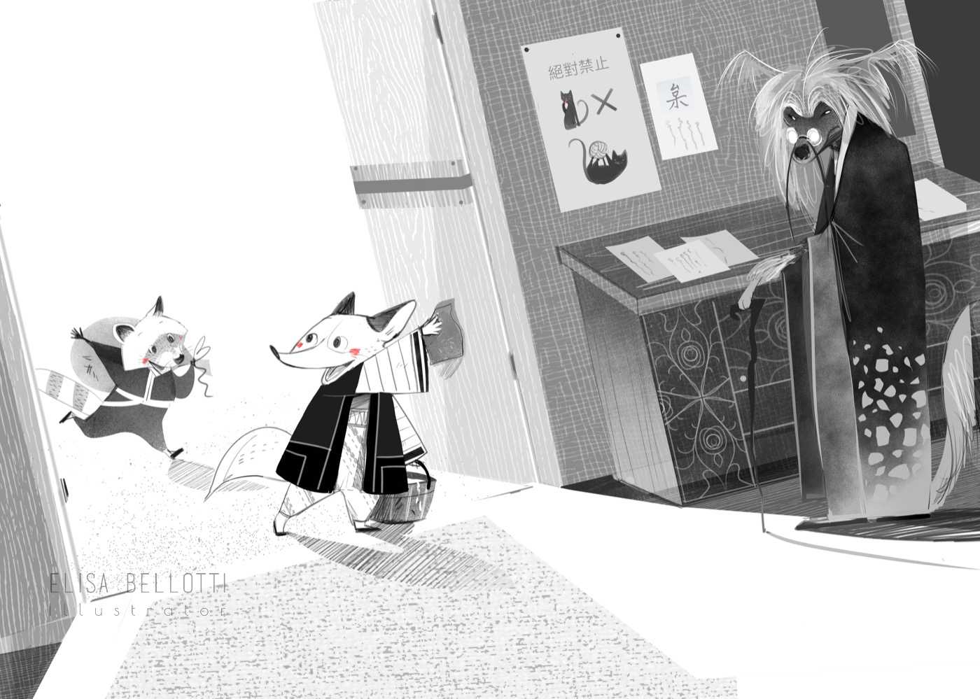 Works Elisa Bellotti Illustrator Digital Painting Children s Book 
